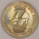 Numismática, PORTUGAL. Uma Moeda 100 Réis 1988