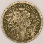 Numismática, PORTUGAL. Uma Moeda 50 Centavos 1931