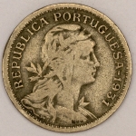 Numismática, PORTUGAL. Uma Moeda 50 Centavos 1931
