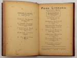 Livro: `FEIRA LITERÁRIA`, Publicação Mensal. Vol. II. Com textos de Afonso Schmidt, Menotti Del Picchia, Silveira Bueno, e outros. São Paulo: Empresa de Divulgação Literária, 1927; 184p. Enc.
