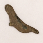 Numismática, Grécia. Moeda golfinho Criméia. Atual Ucrânia, Antiga colônia grega fundada em VII A.C. Olbia. Raríssima. Com a guerra tornou-se muito cobiçada. Oportunidade. 26mm. 1,1g. Perfeita. 