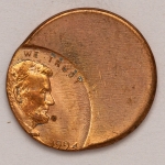 Numismática, USA. Defeito em 1 cent 1994. Atenção. Peça 100% original. 