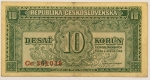 Numismática, República Ceskoslovenska. 10 korun. 1950. 