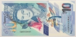 Numismática, Caribe. 10 dolares. Pol[imero. Linda. 