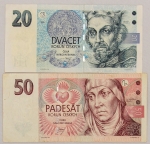 Numismática, 2 lindas cédulas. 