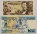 Numismática, 2 lindas cédulas. 