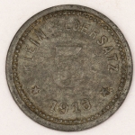 Numismática, Alemanha. Notgeld. Proveniente de coleção europeia. 5 pfennig. 1918. Querfurt. 