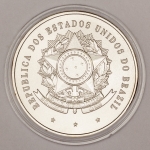 Numismática, Brasil. Medalha 40mm. Encapsulada. 