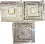 MEXICO - 3 Mini Moedas de OURO IMPERADOR MAXMILIANO 1865 - cada moeda mais ou menos 0,4g