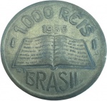 Brasil - 1.000 RÉIS de 1935 - MOD MAIOR - BONITA