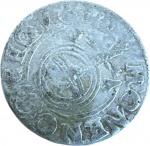 LITUÂNIA - MOEDA DE SIGSMUND III VAZA - PRATA .9Gr - MOEDA com otima procedencia ADQUIRIDA DE JAFET NUMISMATICA