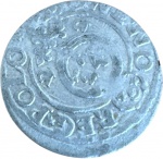 LITUÂNIA - MOEDA DE SIGSMUND III VAZA - PRATA  1,12GR - MOEDA com otima procedencia ADQUIRIDA DE JAFET NUMISMATICA