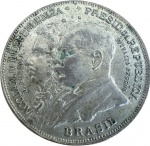Brasil - 2.000 RÉIS DE 1922 -  ACLAMAÇÃO  - PRATA