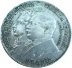 Brasil - 2.000 RÉIS DE 1922 -  ACLAMAÇÃO  - PRATA - D.PEDRO I. - sem ponto antes do I 