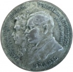 Brasil - 2.000 RÉIS DE 1922 -  ACLAMAÇÃO  - PRATA