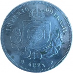 Brasil - 100 RÉIS de 1882 - IMPERIO 