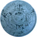 Brasil - 200 RÉIS de 1889 - IMPERIO - BONITA