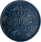 Bolivia - 50 CENTAVOS de 1942
