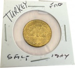 Turkia - 5 FILS FAO - FLOR CUNHO MARAVILHOSA