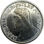 Italia - MEDALHA DANTE ALIGHIERI    MCCLX-MCMLXV