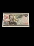 Luxembourgo - Cédula de 50 de 1972 - FRANCS FLOR ESTAMPA