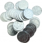 Brasil - LOTE de moedas de 2 CENTAVOS 1969