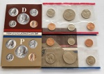 USA - UNITED STATES MINT  SET não circulados 1984 P E D 