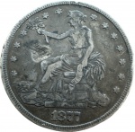 USA -ONE DOLLAR 1877 - km#108 - PRATA 0,900  27g 37,8mm