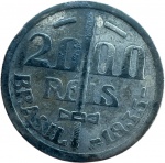 Brasil - 2.000 RÉIS de 1935 - CAXIAS - PRATA