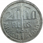 Brasil - 2.000 RÉIS de 1935 - CAXIAS - PRATA