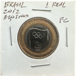Brasil - 1 REAL de 2012 - BANDEIRA  - FC