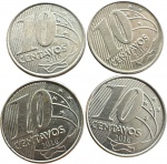 Brasil - 10 Centavos de 2016 - SOB