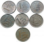 Brasil - 1 Centavo SÉRIE COMPLETA - 2ª Familia