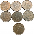 Brasil - 1 Centavo SÉRIE COMPLETA - 2ª Familia