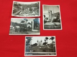 LOTE CONTENDO QUATRO ANTIGAS FOTOGRAFIAS DA CIDADE DE VASSOURAS, RJ.