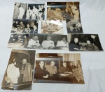 LOTE CONTENDO 10 FOTOGRAFIAS ANTIGAS. MENOR MEDE 8 X 8,5 CM. MAIOR MEDE 12 X 18 M.