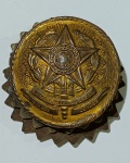 ANTIGA INSÍGNIA EM METALCOM BRASÃO DA REPÚBLICA.