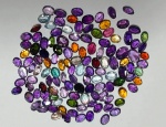 Lote pedras preciosas Diversos tipos - Lapidação Oval - 72 ct aprox.