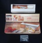 SELADORA - ELÉTRICA LORENZETTI BIVOLT - CAIXA ORIGINAL - SEM USO - NÃO TESTADA - ACOMPANHA 01 ROLO DE FILME POLIETILENO - POSSUI MARCAS DO TEMPO - MEDINDO 35 X 12 X 9 CM