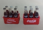 LOTE COM 2 CAIXAS COMPLETAS - MINIATURAS DE COCA-COLA - NO ESTADO
