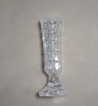 .LINDO VASO SOLITÁRIO CRISTAL LAPIDADO - MEDINDO 18 CM