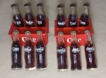 LOTE COM 2 CAIXAS COMLPETAS - MINIATURAS DE COCA-COLA - NO ESTADO