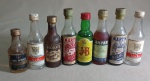 08 BEBIDAS MINIATURAS - 02 VODKA SEAGERS - 01 MARTINI ROSE 01 MARTTINI BRANCO - LICOR CHOCOLATE - CAMPARI-NATU NOBILIS - WHISKY JB - NO ESTADO
