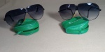 LOTE COM 02 ÓCULOS DE SOL DOBRÁVEL- MARCA  TANQUEIRA - SEM USO