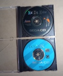 LOTE COM 02 CDS PARA JOGOS SEGA - MAD DOG MCCREE/ECCO THE DOPLHIN - NO ESTADO - NÃO TESTADO