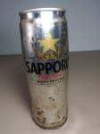 RARIDADE - CERVEJA JAPONESA  - SAPPORO - ORIGINAL DRAFT  BEER 650 ML - 6% VOL - VENDA PROIBIDA PARA MENORES DE 18 ANOS - NO ESTADO