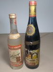 LOTE COM 01 GARRAFA DE VINHO ALEMÃO LIEBFRAUMILCH - 01 GARRAFA DE VODKA RUSSA - STOLICHNAYA - VENDA PROIBIDA PARA MENORES DE 18 ANOS - NO ESTADO