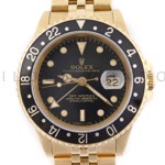 Relógio Rolex GMT-Master II Oyster Perpetual Date Jubilee- Ref. 16718 - Caixa em Ouro Amarelo 18k 75