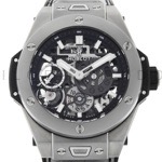Relógio Hublot Big Bang Unico Titanium Meca-10 - 414.NI.1123.RX - Caixa em Titânio - Pulseira em Cou