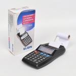 ELETRÔNICO, uma (1) calculadora e impressora da marca ELGIN, modelo MA-5111, 12 dígitos, acondicionada na caixa original, usada, não testada e sem garantia, vide foto.